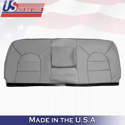 Vista 3 de U.S.AutoSeatCover 1999 para Ford F250 F350 Lariat - Fundas de asiento de cuero para asiento superior e inferior, color gris