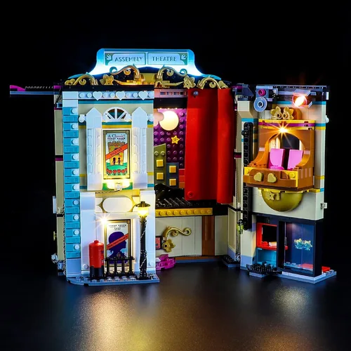 Vista 4 de BRIKSMAX Kit de iluminación LED para LEGO-41714 Andrea's Theater School - Compatible con el modelo de bloques de construcción de Lego Friends- No