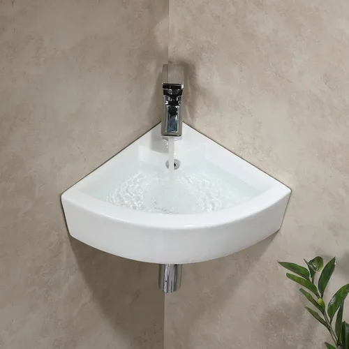 Vista 19 de HOROW Lavabo de Baño Rectangular para Montaje Inferior, Lavabo Rectangular de Vasija de 20 x 15 Pulgadas con Rebosadero, Lavabo de Cerámica Blanca