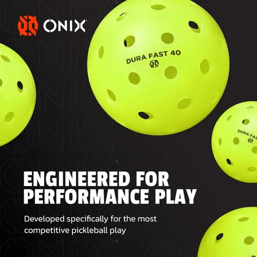 Vista 3 de Onix Pelotas de pickleball para exteriores - Pure 2 y Dura 40