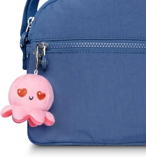 Vista 3 de TeeTurtle - Llavero de peluche pulpo rosa enamorado