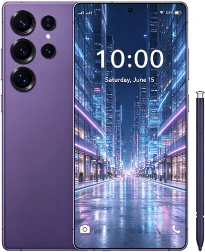 Vista 11 de 25 teléfono ultra desbloqueado, 8GB+256GB Android 14.0 teléfono Gris