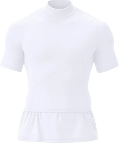 Vista 12 de Camiseta de compresión de cuello alto para hombre, camiseta Beige