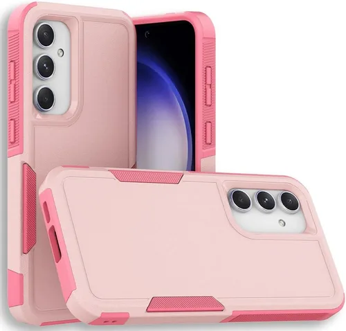 Vista 43 de Funda WOGROO para Samsung Galaxy Z Fold 4 - Funda protectora para teléfono a prueba de golpes, duradera, negra