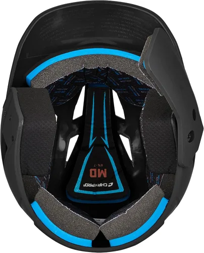 Vista 6 de Champro HX Gamer Plus - Casco de bateo con protector de mandíbula reversible