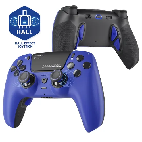 Vista 15 de HEXGAMING PHANTOM Pro Controller with 4 Remappable Buttons, 6 Remapping Profiles, 8 Interchangeable Analog Stick, and Adjustable Triggers Compatible