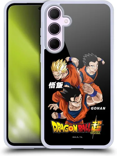 Vista 140 de Head Case Designs Funda de gel con licencia oficial de Dragon Ball Super Group Future Trunks Arc Characters [protección de grado militar] compatible