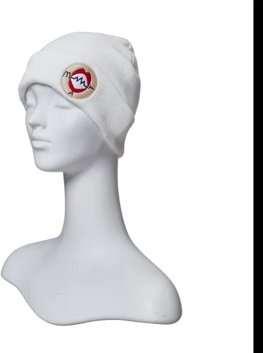 Vista 2 de Kimetsu No Yaiba - Gorro unisex de punto térmico de moda, color blanco, bordado, Blanco