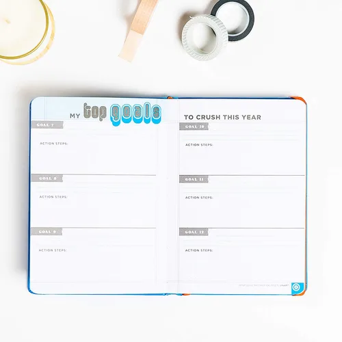 Vista 8 de Knock Knock Crush Those Goals - Agenda sin fecha y agenda semanal