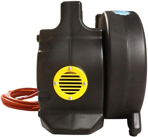 Vista 4 de Zoom Blowers LTE Inflatable Bounce House Blower for Bouncy Jump Castle, Water Slides, and Obstacle Course, Electric, Energy Efficient, Low Amp Draw