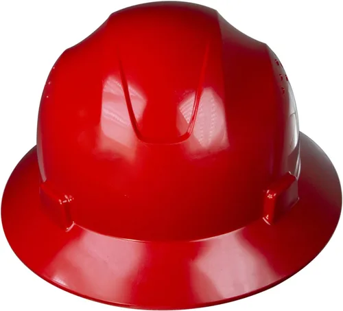 Vista 12 de EPP Por JORESTECH - Casco de Seguridad de Ala Completa Estilo HDPE con Suspensión de Trinquete Ajustable Para Trabajo, Hogar, y Protección General