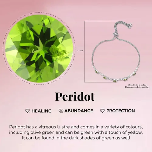 Vista 4 de Birthstone Bracelets for Women - Charm Bolo Bracelet Adjustable Stylish - Engagement Anniversary Wedding Cute Sparkling Jewelry - Promise Gemstone