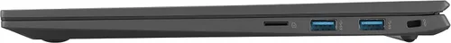Vista 16 de LG gram (2022) Laptop 15Z90Q con pantalla táctil de 15.6", Intel Core i7 de 12ª generación, 16 GB de RAM, SSD de 512 GB, Windows 11, Gris