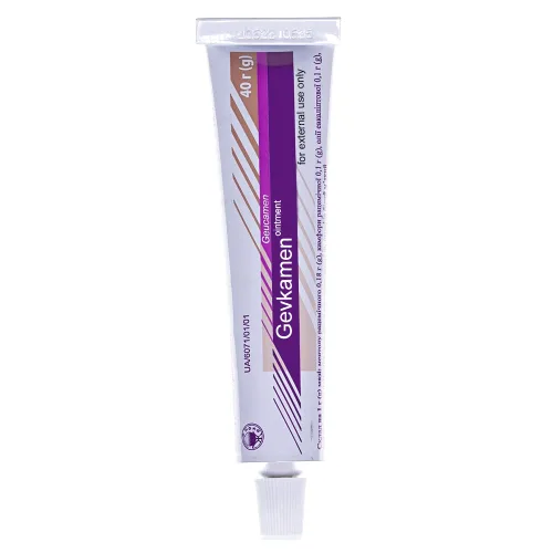 Vista 4 de Ungüento Gevkamen/мазь Гевкамен (1 frasco (20 g / 0,7 oz))