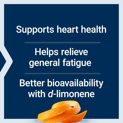 Vista 4 de Life Extension CoQ10 superabsorbente (ubiquinona) 50 mg con suplemento de apoyo para la salud del corazón d-limoneno, promueve la función cerebral