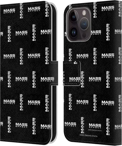 Vista 42 de Head Case Designs Funda de piel con licencia oficial de EA Bioware Mass Effect Cerberus Logo Graphics tipo cartera compatible con Apple iPhone 11
