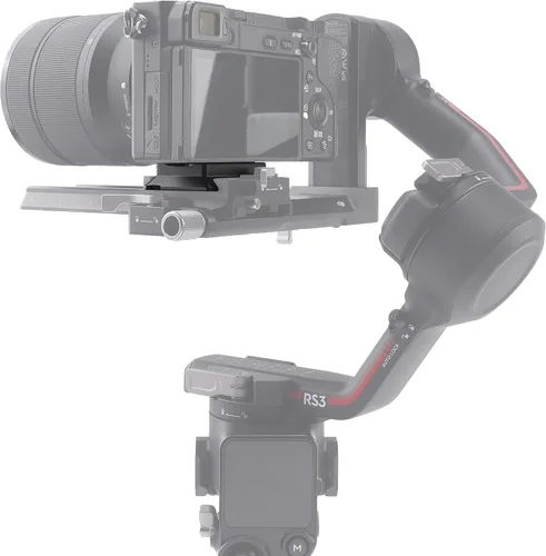 Vista 6 de Hersmay Placa superior RS4 de liberación rápida para DJI Ronin RS4 Mini /RS4 Pro/SC 2 / RSC 2 / RS 3 / RS 3 Pro Gimbal Accesorios Placa de montaje