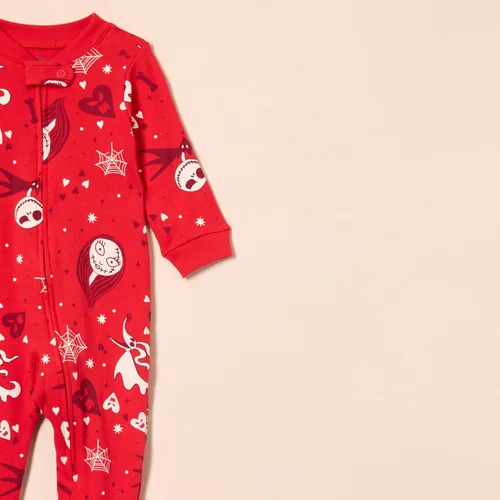 Vista 5 de Amazon Essentials Disney Marvel Star Wars - Pijama unisex de algodón con pies para bebés y niños pequeños, paquete múltiple