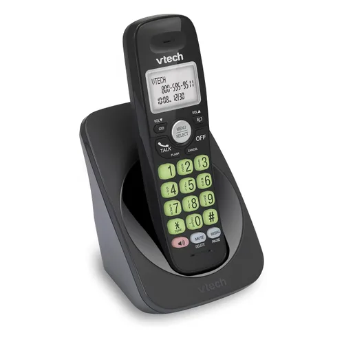 Vista 14 de VTech VG101-11 Teléfono inalámbrico con altavoz dúplex completo e identificación de llamada/llamada en espera (negro)