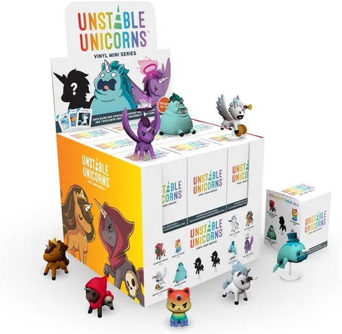 Vista 5 de Juegos inestables - Unicornios inestables: Mini figuras de vinilo en caja sorpresa