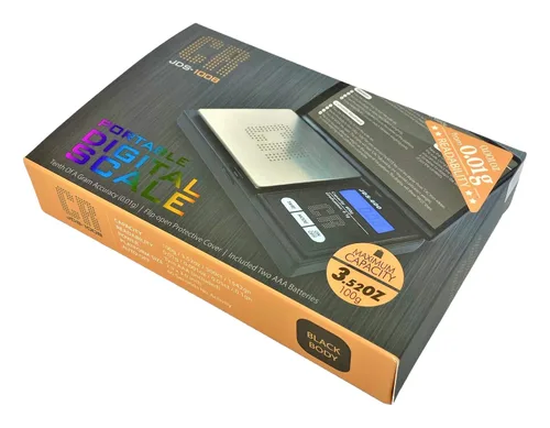 Vista 2 de CR Scale - Báscula digital prémium para alimentos, 3.53 oz por 0.00 oz, negro, portátil (JDS-100B)