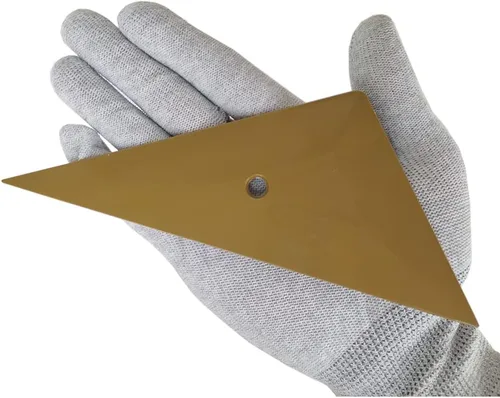 Vista 3 de 3 piezas de rasqueta triangular para ventana de automóvil, instalación PPF de vinilo, herramienta de tinte de varios bordes, kit de raspador