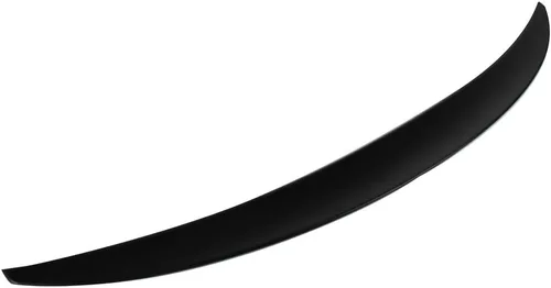 Vista 9 de Alerón de maletero prepintado compatible con BMW Serie 3 2007-2013, estilo de rendimiento pintado #354 titanio plateado metálico ABS trasero trasero