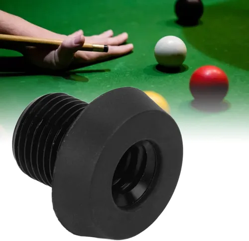 Vista 2 de RiToEasysports Tornillo de enchufe trasero para taco de billar, extensión de taco de billar, mango de extensión de parachoques, accesorios