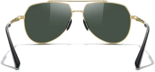 Vista 4 de MERRYS Lentes de sol clásicos Pilot para hombres y mujeres lentes de sol polarizados para conducción con lentes espejados protección UV 400 2283in