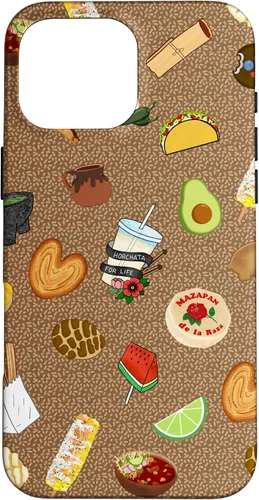 Vista 19 de Brown Antojitos Mexican Food Latino Tacos Pan Dulce - Carcasa para iPhone 17