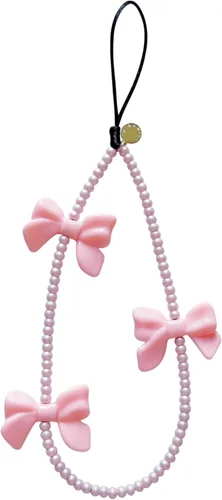 Vista 21 de Drawwind Correa con cuentas para teléfono con pulsera universal, cordón para teléfono celular lindo, pulsera de muñeca con cuentas, cadena de hilo