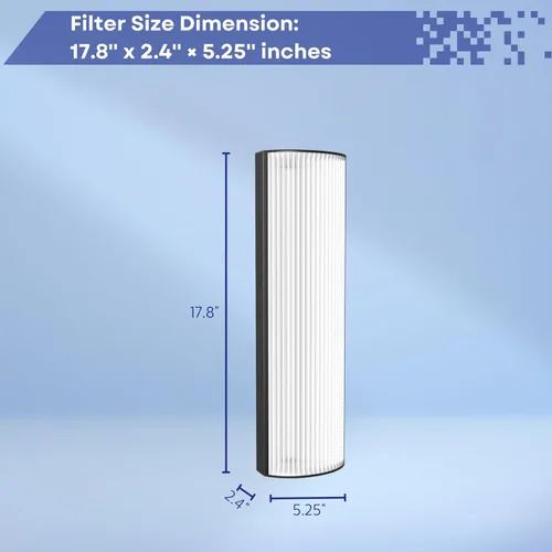Vista 2 de Nispira Filtro de repuesto TPP440 TPP440F para Envion Therapure TPP540 TPP640 TPP640S AP200 Purificador de aire True HEPA con carbón activado, 2