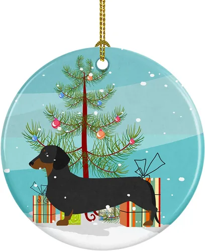 Vista 87 de Caroline's Treasures Cavalier King Charles Spaniel - Adorno de cerámica para árbol de Navidad, decoración colgante para el hogar, Navidad, fiestas