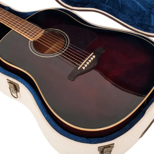 Vista 8 de Gator Cases Journeyman Series Deluxe Wood Case for Resonator Style Acoustic Guitars
