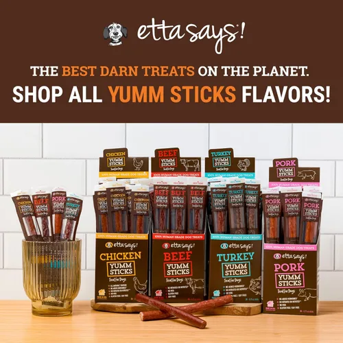 Vista 7 de etta says! Yumm Sticks, paquete variado de golosinas de carne seca