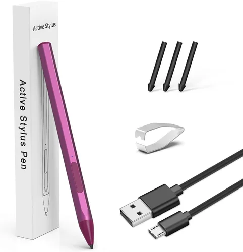 Vista 12 de ASUS - Lápiz óptico para transformador/Vivobook Flip/portátil, pantalla táctil, recargable, sensibilidad a la presión 4096, protocolo Microsoft MPP