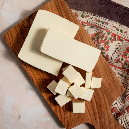 Vista 5 de Paneer Cheese - Forma entera (5 libras) - Paquete de 3