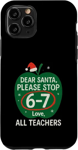Vista 28 de 67 Christmas Funny Dear Santa Six Seven 6-7 Parents Case for iPhone XR