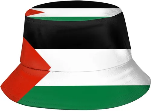 Vista 39 de Lindos sombreros de pescador con bandera patriótica de moda, sombrero de pescador para exteriores para mujeres y hombres
