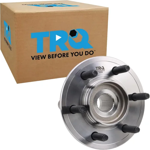 Vista 121 de TRQ Cojinete de rueda lateral del pasajero trasero y conjunto de cubo compatible con Ram ProMaster 1500 ProMaster 2500 ProMaster 3500 2014-2023