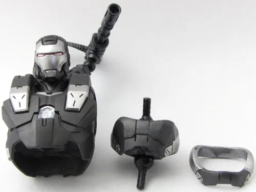 Vista 6 de Kaiyodo Iron Man Revoltech SciFi Figura de acción Super Poseable #031 War Machine