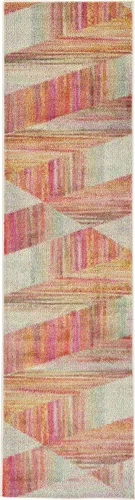 Vista 3 de Unique Loom colección Lyon - Alfombra abstracta y moderna