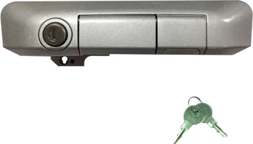 Vista 13 de Pop & Lock Cerradura manual de puerta trasera para Toyota Tacoma, Negro Arena Perla