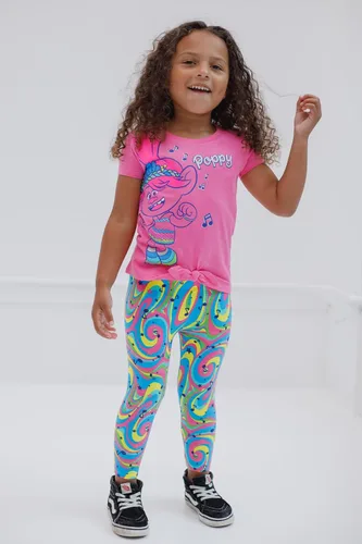 Vista 2 de Trolls Poppy - Conjunto de camiseta y leggings para bebés a niños pequeños