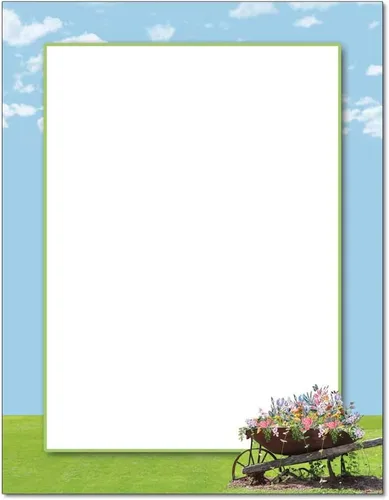 Vista 6 de Cotton Blooms - Papel para impresora láser e inyección de tinta (25 hojas)