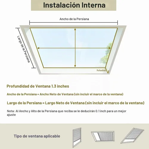Vista 6 de Persianas y persianas opacas para ventana, persianas celulares inalámbricas con aislamiento térmico, persianas de panal para ventanas inclinadas