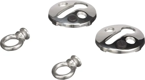 Vista 2 de Seachoice Cerradura de guardabarros para barco, acero inoxidable, paquete de 2