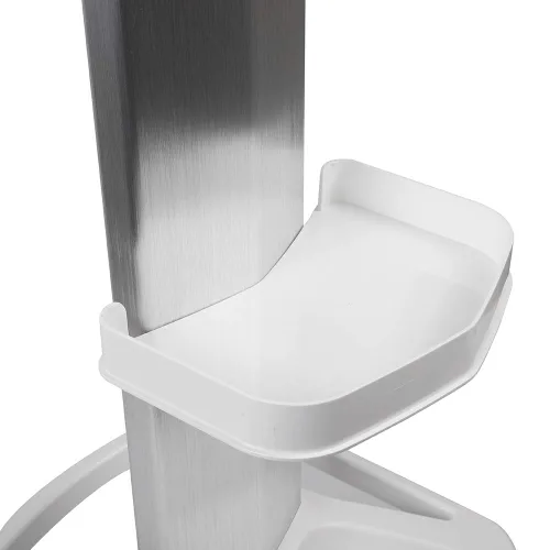 Vista 9 de Soporte de carro de aleación de aluminio montado para máquinas de cavitación ultrasónica RF Salon Spa Belleza Tatuaje Rolling Cart Tray USA Stock