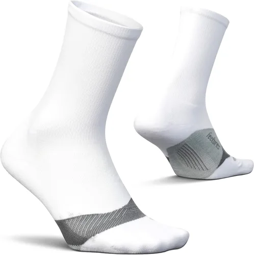 Vista 58 de Feetures Elite Light Cushion Mini Crew Sock - Calcetines deportivos con compresión dirigida