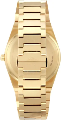 Vista 3 de Tissot PRX Reloj de cuarzo para hombre con correa de acero inoxidable dorado 12 modelo T1374103302100